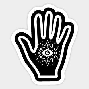 Eye Hand Sticker